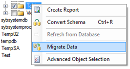 Migrate Data