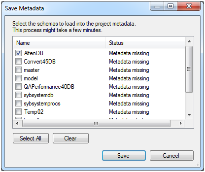 Save Metadata